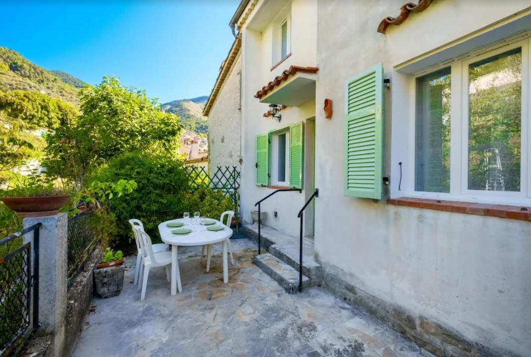 La Tiniera A Luceram - Maison Renovee 2023- Terrasse - Wifi - Village Des Creches Exterior photo